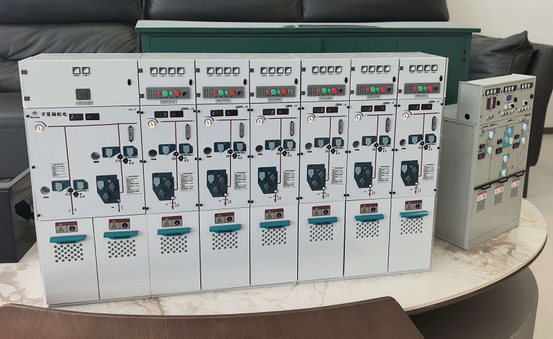 12kV SF6-Sərbəst Ekoloji Dəstək Kommutator Paneli